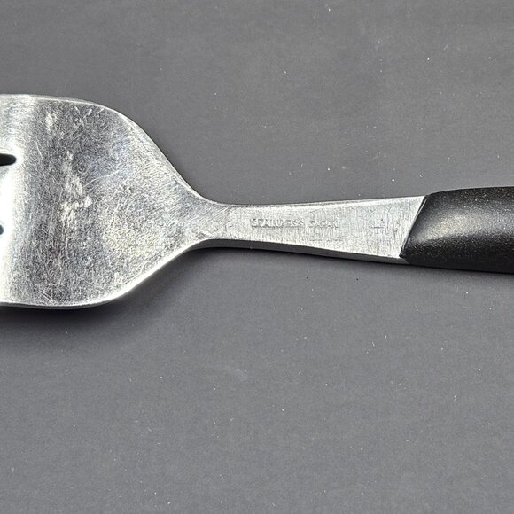 MCM Ebony Elegance MAR-CREST Atomic Starburst Cold Meat Fork Stainless Japan - Picture 5 of 11